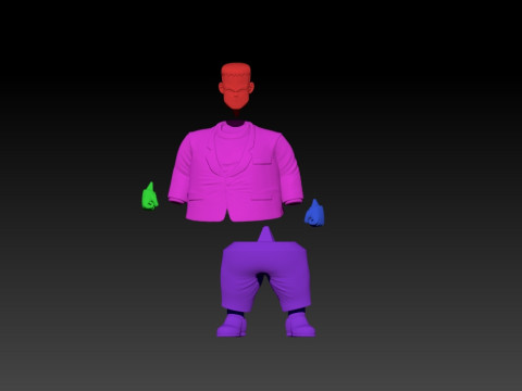 Android 8 - DRAGON BALL - 3D PRINT 3D-Druckmodell