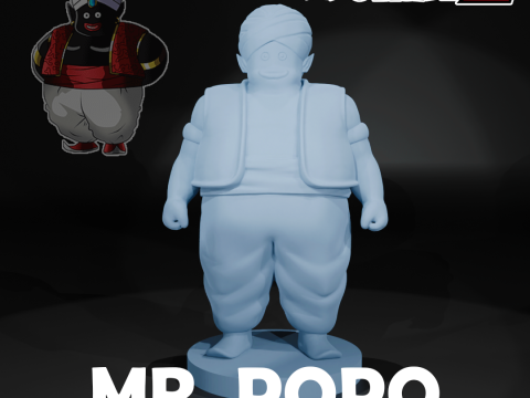MR POPO - DRAGON BALL - 3D PRINT 3D-Druckmodell