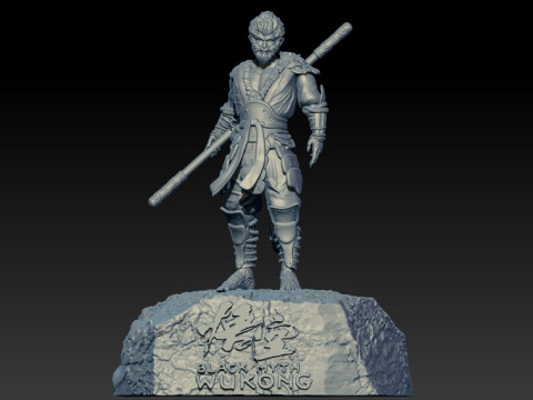 Black Myth Wukong - CHINA GAME - 3D Print 3D Принт Модель