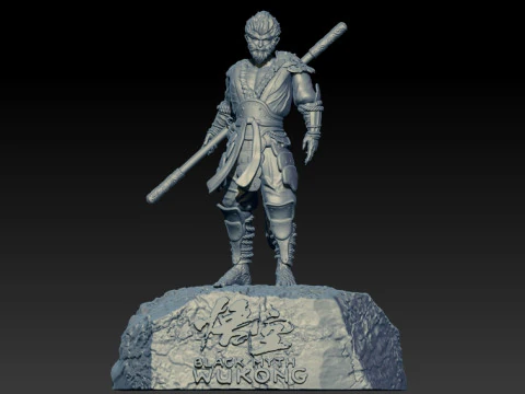 Black Myth Wukong - CHINA GAME - 3D Print 3D Print Model