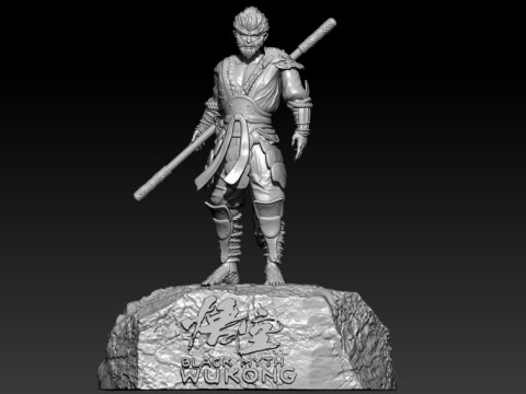 Black Myth Wukong - CHINA GAME - 3D Print 3D Принт Модель