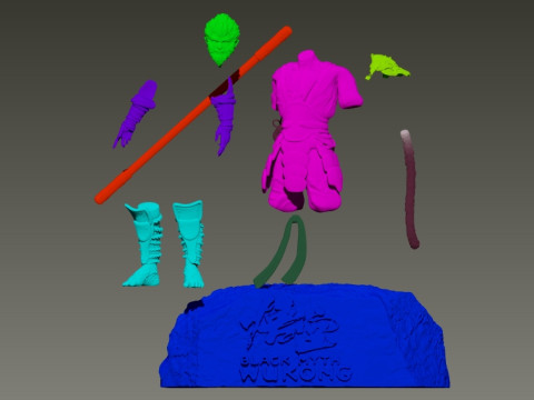 Black Myth Wukong - CHINA GAME - 3D Print 3D Принт Модель