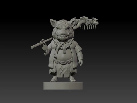 Black Myth Wukong - Zhu Bajie Boss - CHINESE GAME 3D Print Model