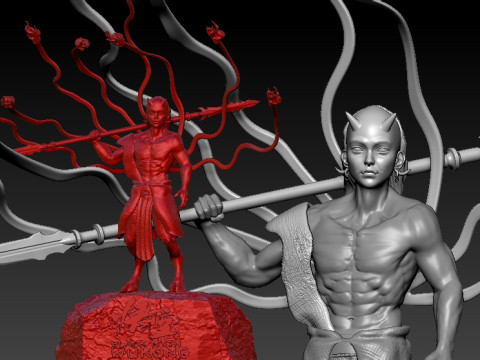 RED BOY -BLACK MYTH WUKONG - 3D PRINT 3D Print Model