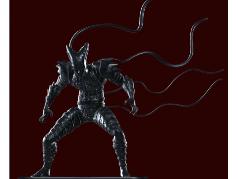 GAROU - człowiek z jednym uderzeniem - druk 3D Model do druku 3D