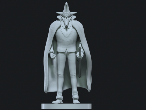 Figarland Garling - Five elder - ONE PIECE - 3D PRINT 3D Baskı Modeli