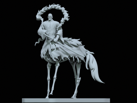 Nusjuro 2 - FIVE ELDERS - ONE PIECE - SPLIT PART 3D Print Model