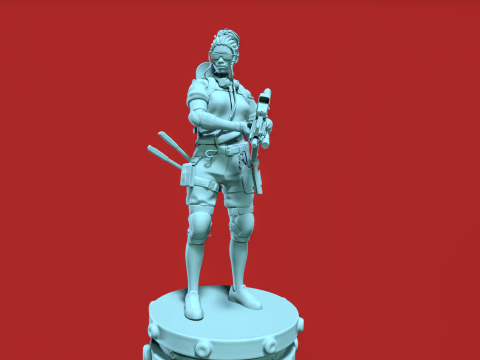 CALL OF DUTY - ETHER soldier - 3d Print 3D 打印模型