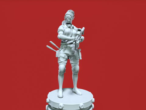 CALL OF DUTY - ETHER soldier - 3d Print 3D 打印模型