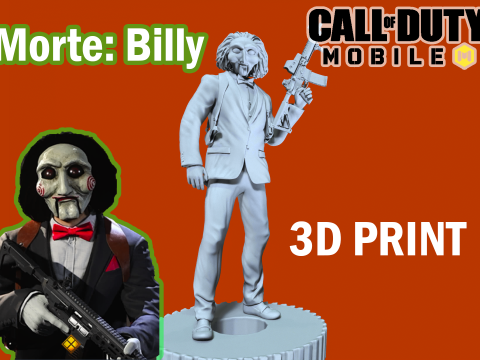 CALL OF DUTY - Morte Billy soldier skin - 3d Print Modelo de Impressão 3D