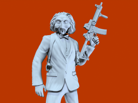 CALL OF DUTY - Morte Billy soldier skin - 3d Print 3D-Druckmodell
