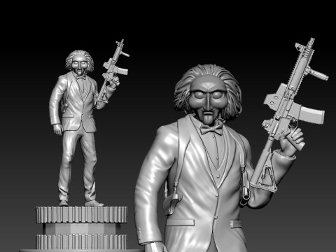 CALL OF DUTY - Morte Billy soldier skin - 3d Print 3D-Druckmodell