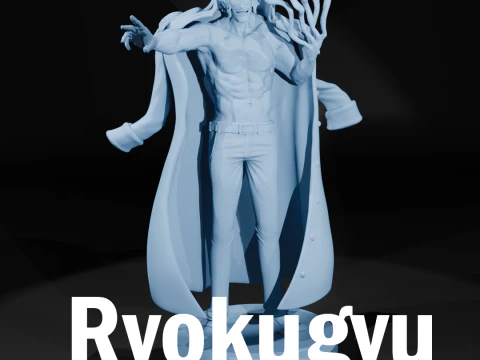 Ryokugyu Amiral - TEK PAR&Ccedil;A - 3D BASKI - B&Ouml;L&Uuml;NM&Uuml;Ş PAR&Ccedil;A 3D Baskı Modeli