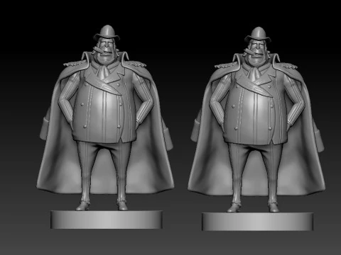 Capone Bege - SuperNova - One piece - split part 3D Print Model
