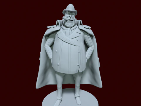 Capone Bege - SuperNova - One piece - split part 3D Print Model