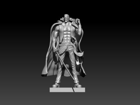 BUILDING SNAKE - TEAM SHANK - ONE PIECE Modelo de impresión 3D