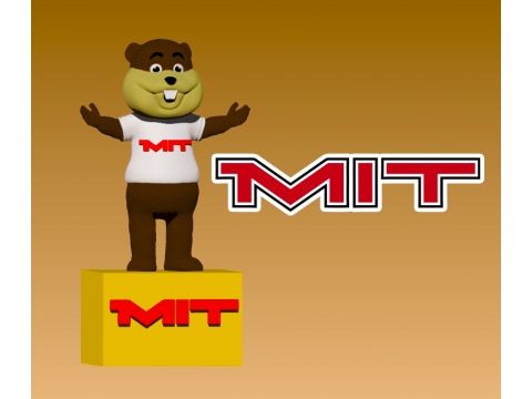 NCAA - Massachusetts Institute of Technology - MIT Engineers Modello di stampa 3D