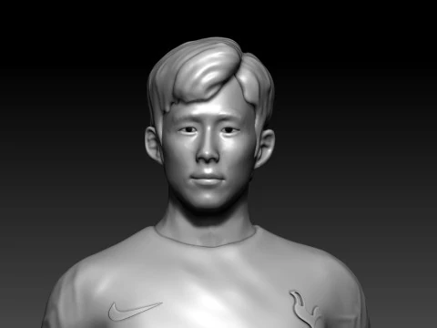 Son heung min - PLAYER FOOTBALL - 3D PRINT 3D Print Model