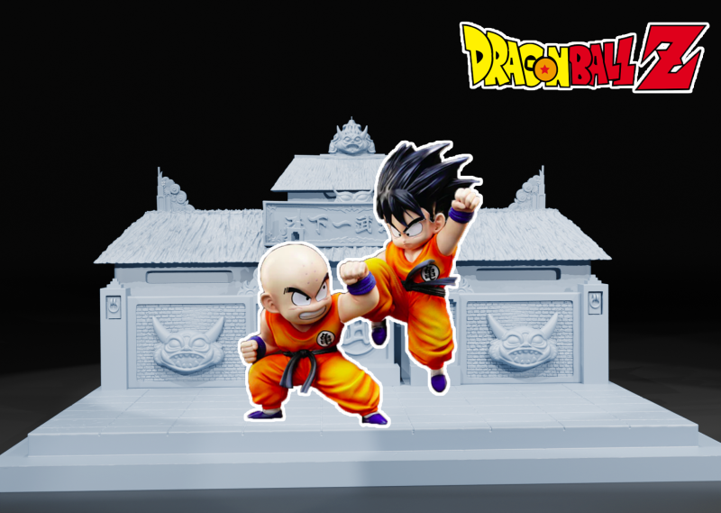 BASE World Martial Arts Tournament - DRAGON BALL 3D Print Model .c4d .max .obj .3ds .fbx .stl .blend 