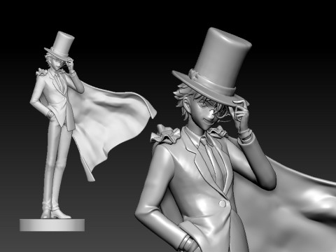 KAITO KID - MAGIC KAITO - 3D PRINT 3Dプリントモデル