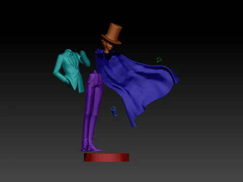 KAITO KID - MAGIC KAITO - 3D PRINT 3D Print Model