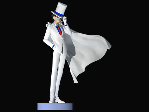 KAITO KID - MAGIC KAITO - 3D PRINT 3D Print Model