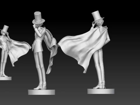 KAITO KID - MAGIC KAITO - 3D PRINT 3D Print Model