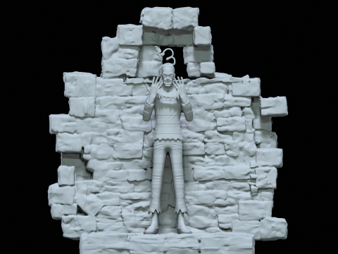 MR 3 fanart - Impel Down Arc - ONE PIECE - 3d print 3D Print Model