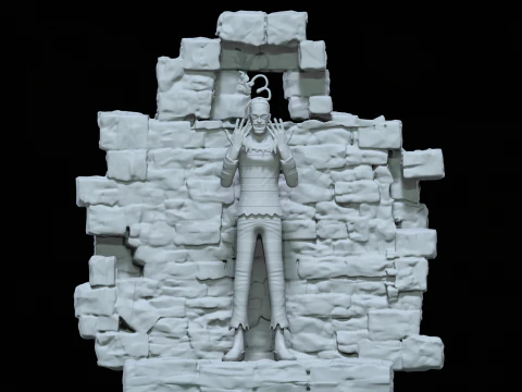 MR 3 fanart - Impel Down Arc - ONE PIECE - 3d print 3D Print Model