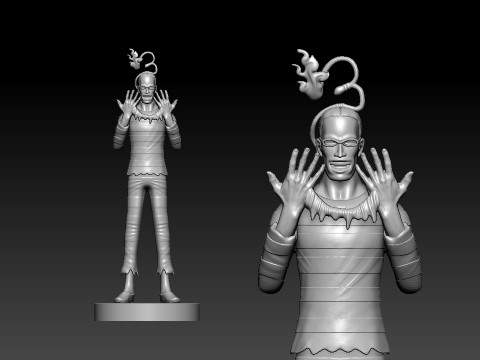 MR 3 fanart - Impel Down Arc - ONE PIECE - 3d print 3D Print Model