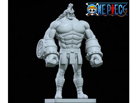 HAJRUDIN - ELBAF - ONE PIECE - WYDRUK 3D Model do druku 3D