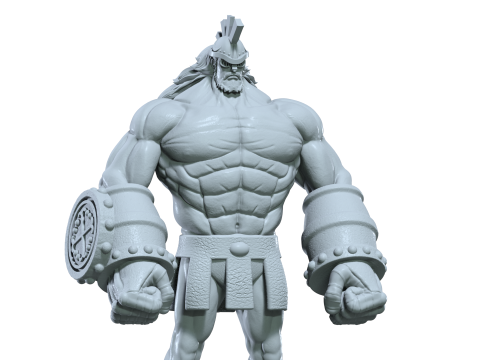 HAJRUDIN - ELBAF - ONE PIECE - 3D PRINT 3D 프린트 모델