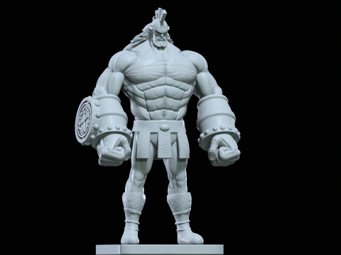 HAJRUDIN - ELBAF - ONE PIECE - 3D PRINT 3D 프린트 모델