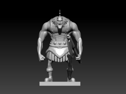 Kashii fan art - ELBAF - ONE PIECE - 3d print 3D Принт Модель
