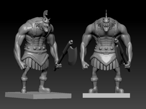 Kashii fan art - ELBAF - ONE PIECE - 3d print 3D Принт Модель