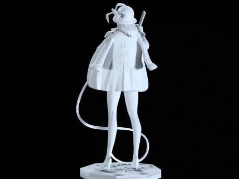 孔雀 - SWORD - ワンピース - 3D プリント 3Dプリントモデル