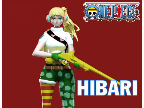 HIBARI - SWORT - ONE PIECE - 3D PRINT 3Dプリントモデル