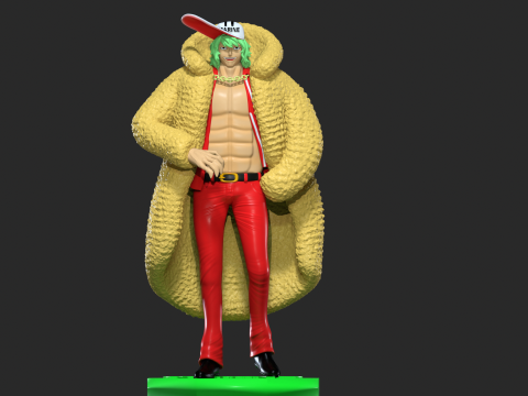 Prince Grus - SWORD - ONE PIECE - 3D PRINT 3Dプリントモデル