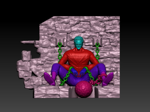 DOFLAMINGO - IMPER DOWN - ONE PIECE - 3D PRINT Modelo de Impressão 3D
