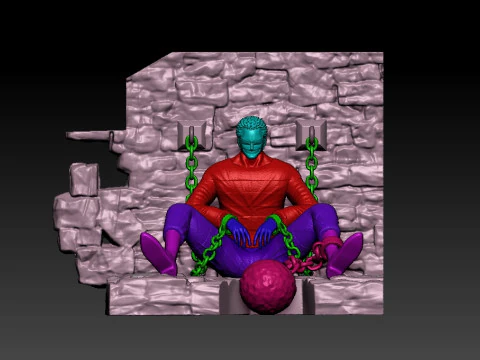 DOFLAMINGO - IMPER DOWN - ONE PIECE - 3D PRINT 3D Print Model