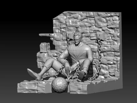 DOFLAMINGO - IMPER DOWN - ONE PIECE - 3D PRINT 3D Print Model