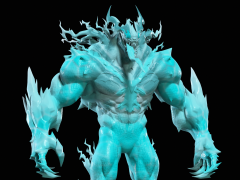 Marvel Rivals - Venom Snow Symbiote version - 3d print 3Dプリントモデル