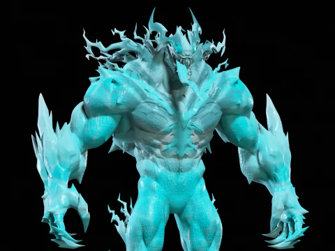 Marvel Rivals - wersja Venom Snow Symbiote - wydruk 3D Model do druku 3D