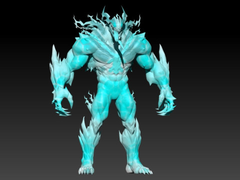 Marvel Rivals - Venom Snow Symbiote version - 3d print Modèles 3D en vedette