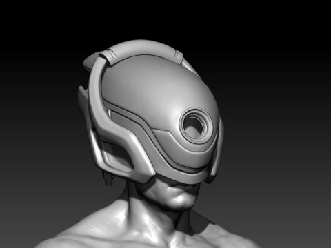 MAVER RIVAL - The Maker head for COSPLAY 3D 프린트 모델