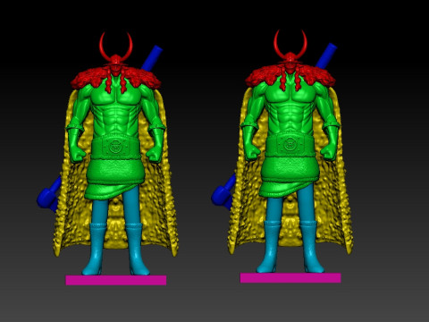 LOKI prince - Elbaf - one piece - 3d print 3Dプリントモデル