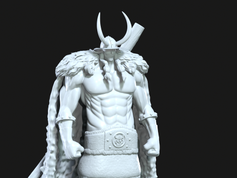 LOKI prince - Elbaf - one piece - 3d print 3Dプリントモデル