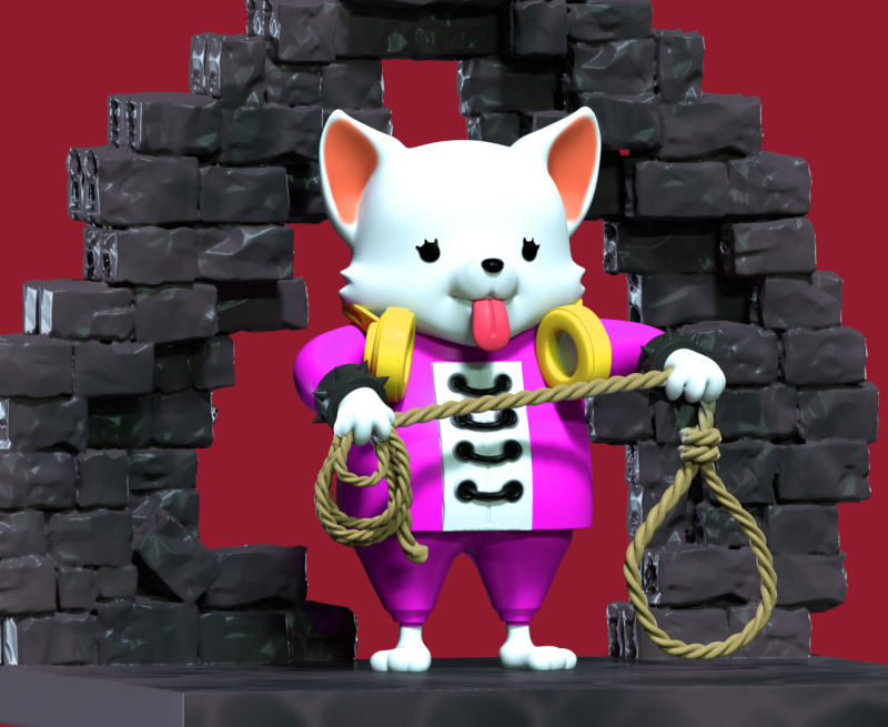 Minochihuahua - Impel Down - ONE PIECE - 3D PRINT 3D-Druckmodell .c4d .max .obj .3ds .fbx .stl .blend 