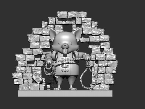 Minochihuahua - Impel Down - ONE PIECE - 3D PRINT 3D-Druckmodell