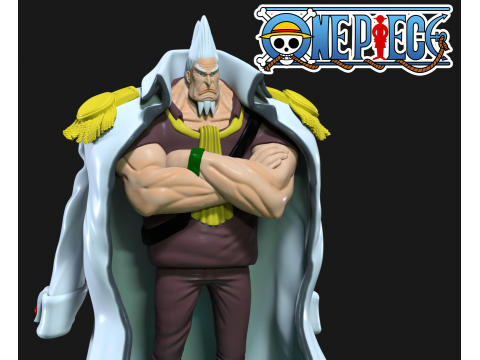 KONG - Commander in Chief of the World Government - ONE PIECE 3Dプリントモデル